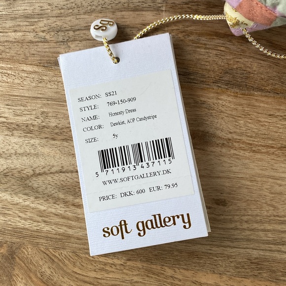 Soft Gallery Viscose Striped Honesty Dress - Picture 12 of 16